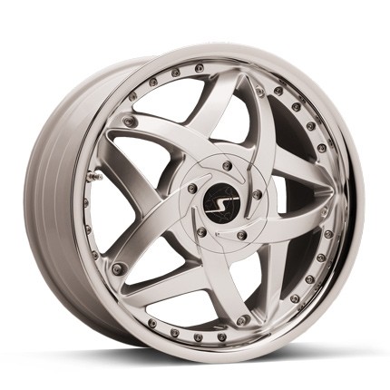 Velgen Schmidt Slider High Gloss zilver 8.5x17 5x110 ET35