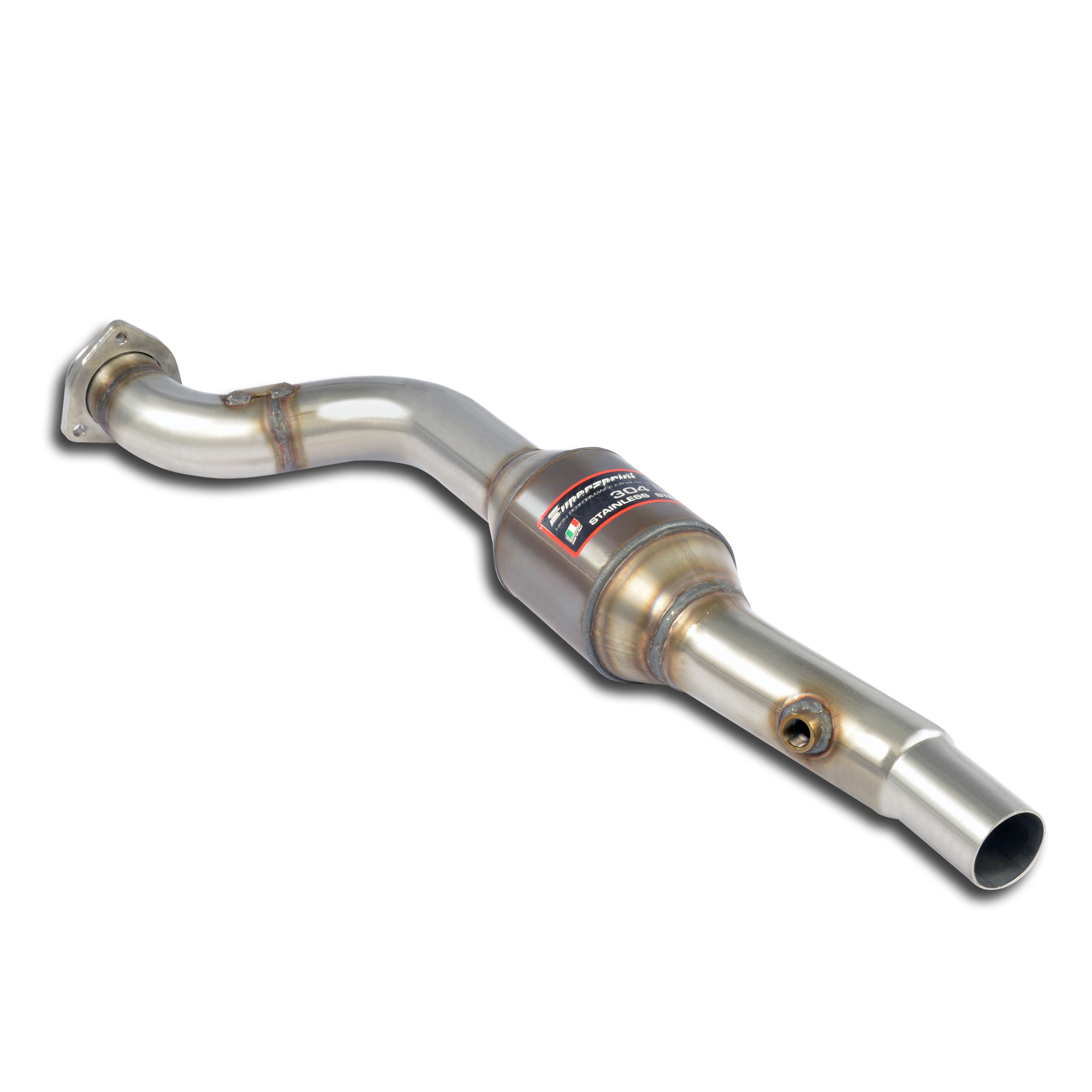 AUDI A6 C7 4G (Sedan + Avant) QUATTRO 3.0 TFSI V6 (300 Hp) 2011 -> 2012 Front pipe with Metallic cat