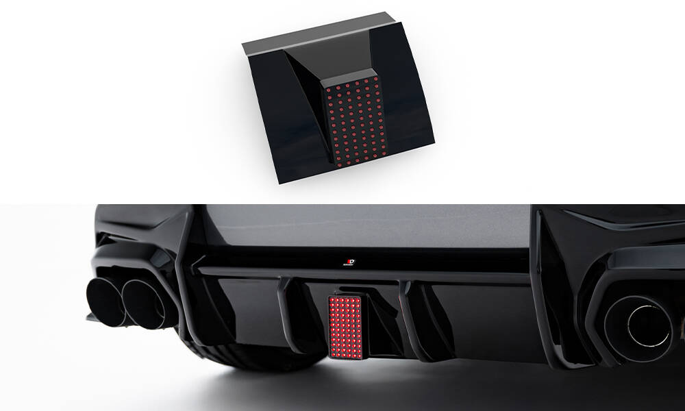 LED Stop Light BMW M135i F70 Maxton Glanzend zwart
