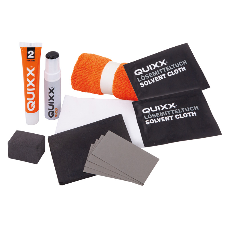 Quixx Stone Chip Repair Kit / Steenslagreparatieset - Zilver