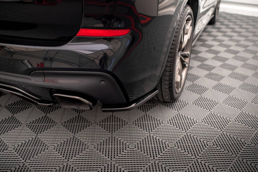 Zijdiffusers BMW X3 M-Pakket / M40D / M40i G01 Maxton Glans Zwart