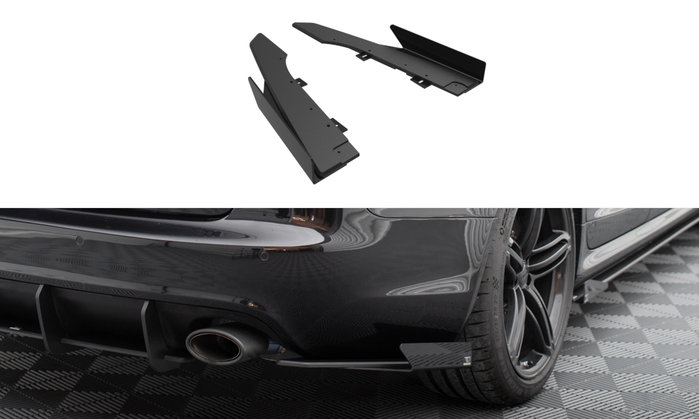 Zijdiffuser met Canards Street Pro Audi RS6 C6 Avant Maxton