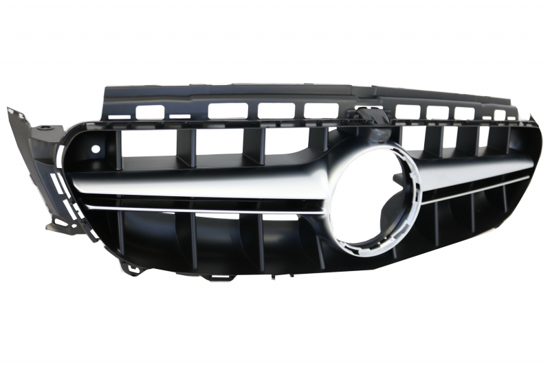 Grill Mercedes E-Class W213 S213 C238 A238 (2016+) Chroom Zwart E63 Design