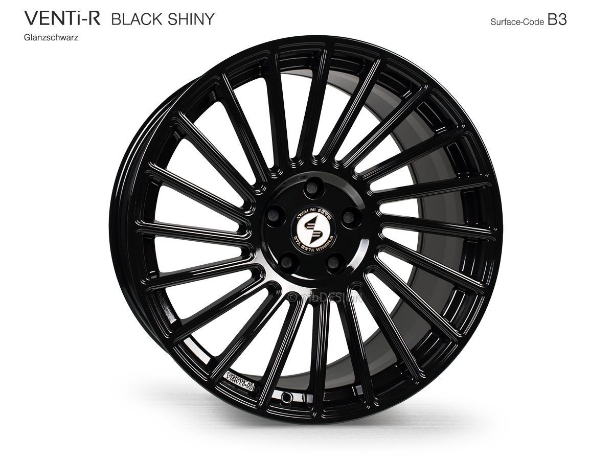 EtaBeta VENTi-R DC 10,5x20 5x112 ET33 Black Shiny