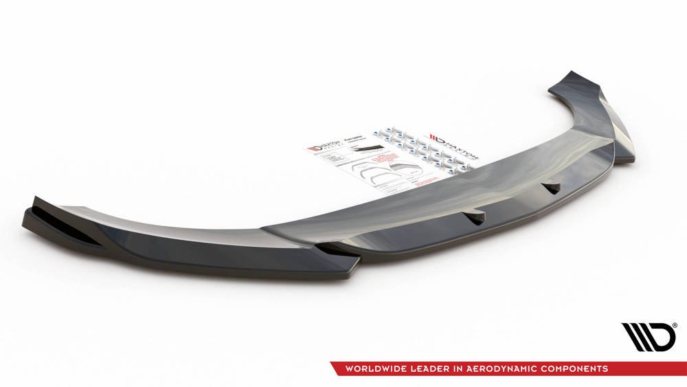 Voorspoiler Mercedes GLE C167 AMG Pakket Coupe / SUV Maxton Glans Zwart