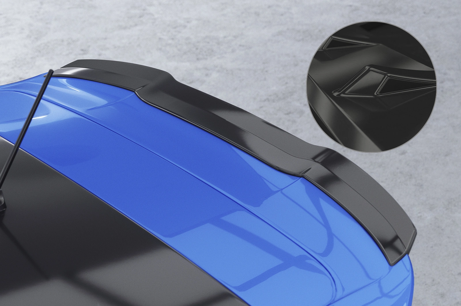 Achterspoiler Ford Fiesta MK8 ST/ST-Line Glans Zwart van CSR Automotive (2017-)