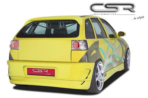 Achterbumper Seat Ibiza 6K XX-Line met kenteken uitsparing