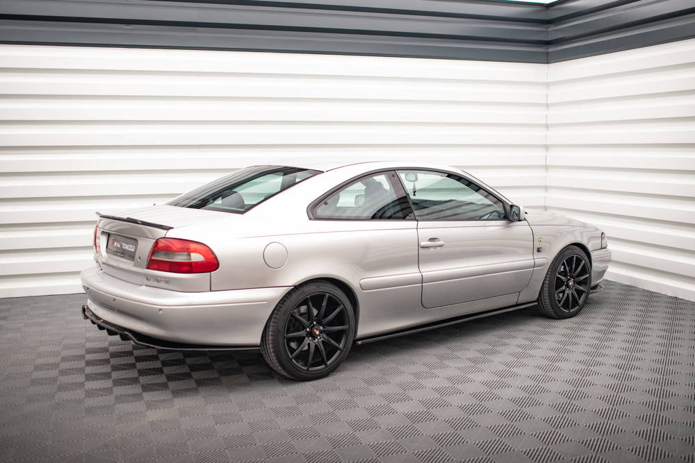 Zijskirts Volvo C70 MK1 Maxton Glans Zwart