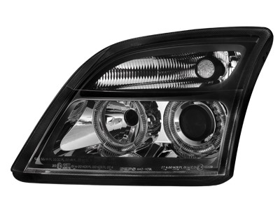 Faros Opel Vectra C/Signum Angel Eyes negro