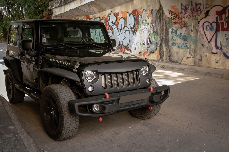 Grill JEEP Wrangler / Rubicon JK (2007-2017) Angry Bird Design New Style Mat