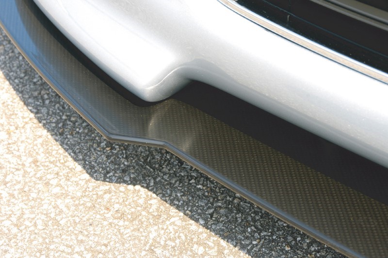 Spoilerzwaard Carbon recht voor Voorspoilerlip VW Golf V GT/GTI