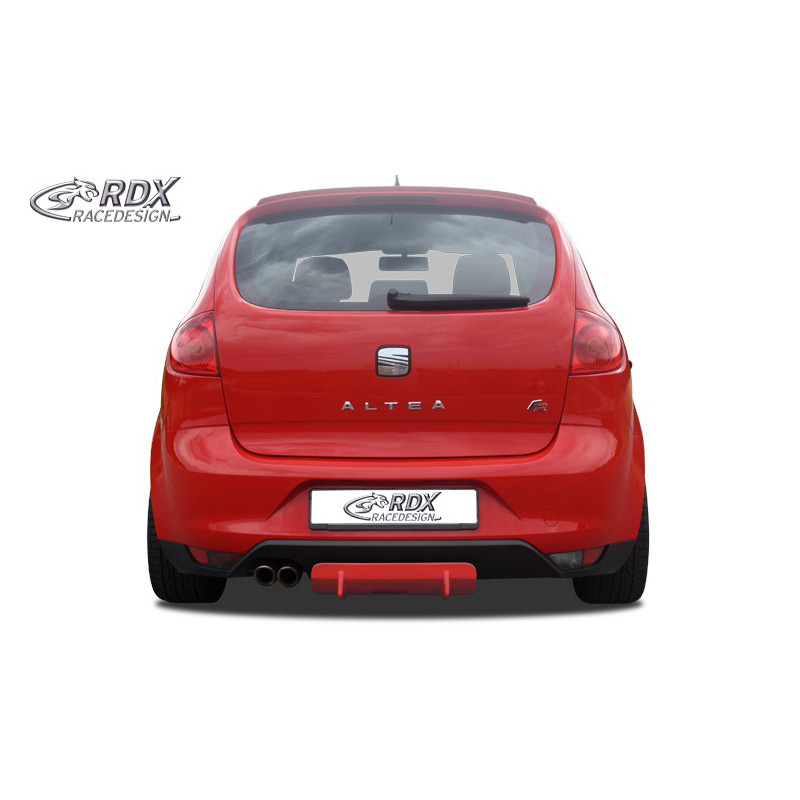 Achterskirt 'Diffusor U-Diff'  Seat Altea (5P) incl. FR & XL 2004- (PU)
