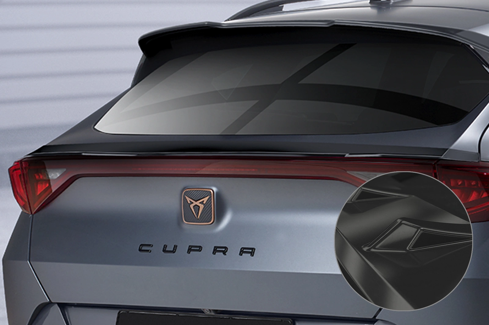 Achterspoiler Cupra Formentor Glans Zwart van CSR Automotive (2020-)