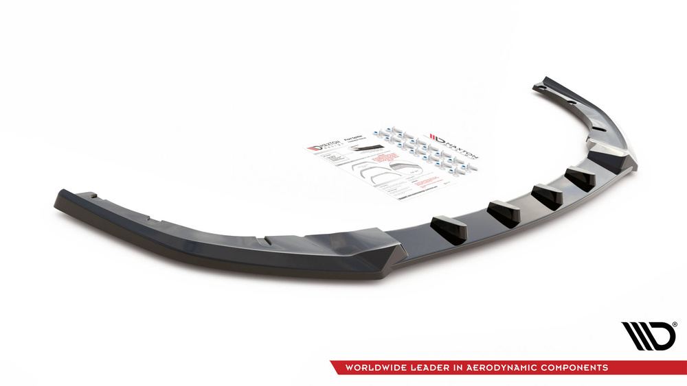 Voorspoiler Ford Kuga ST-Line MK3 Maxton Glans Zwart