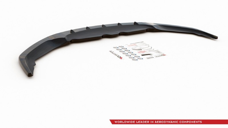 Voorspoiler BMW M850i G15 V.1 Glanzend Zwart