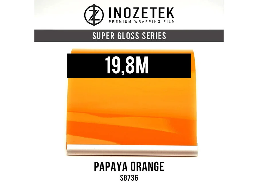 Inozetek Super Gloss Papaya Orange - SG736 20m