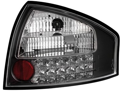 Luces traseras LED negro/blanco Audi A6 97-04