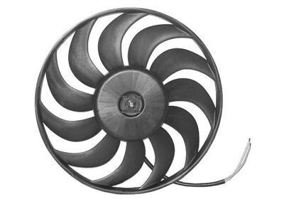 ventilator, 1.6/1.8/2.0, 320w 40cm Audi A4, 2004 -2007