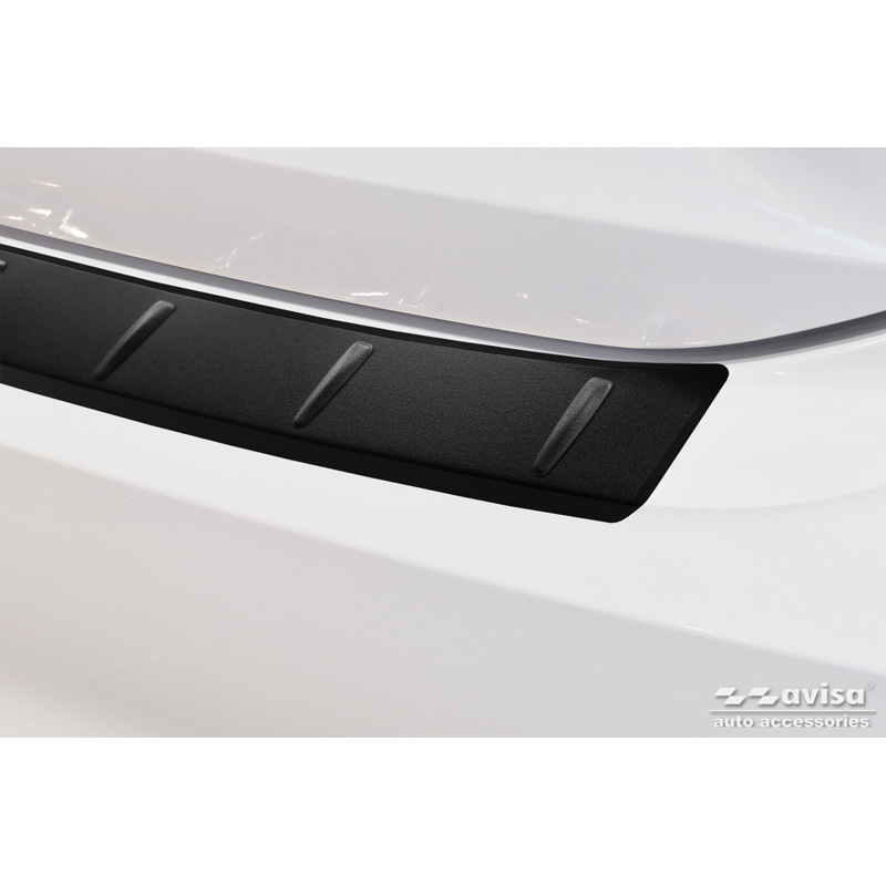 Matzwart RVS Achterbumperprotector  MG 5 SW (EV) 2022- 'Ribs'