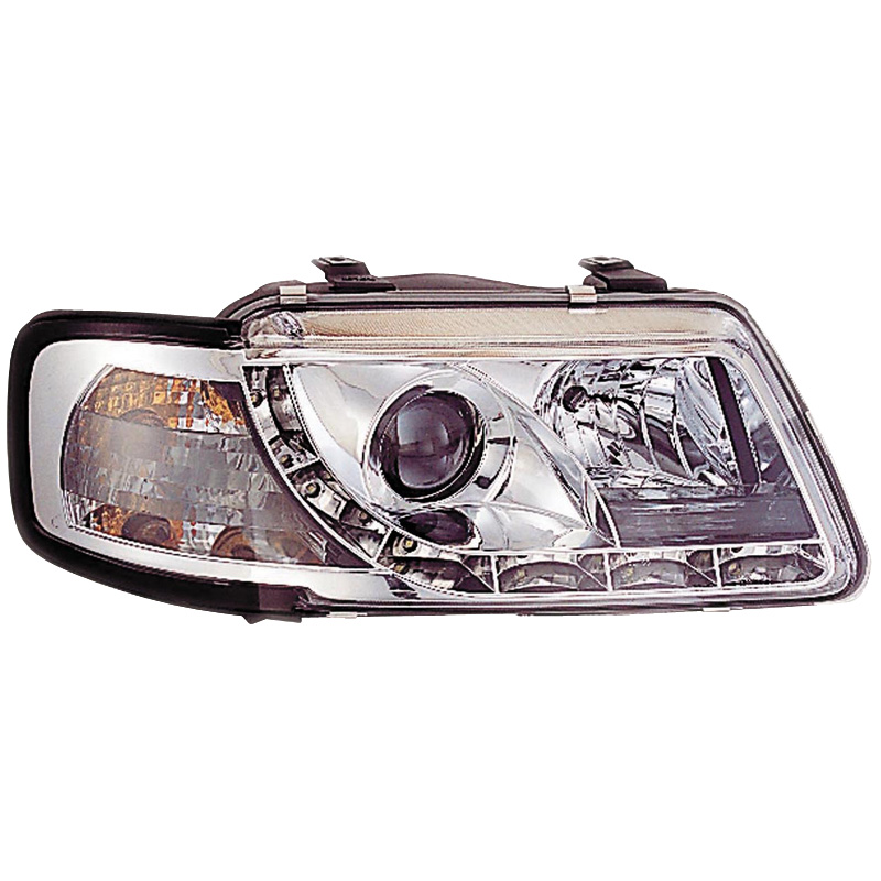 Set Koplampen in DRL-Look  Audi A3 8L 1996-2000 - Chroom