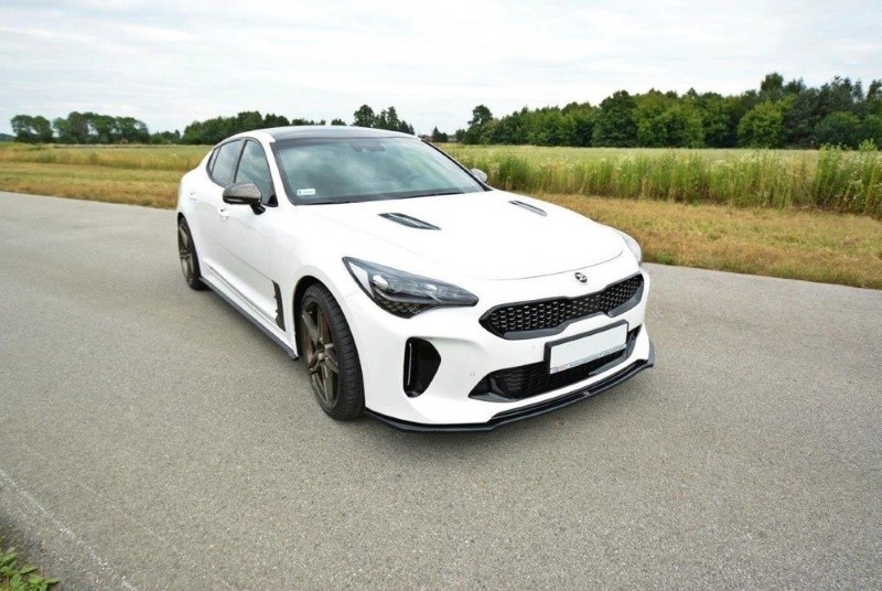 Voorspoiler KIA Stinger GT V.2 Glanzend Zwart
