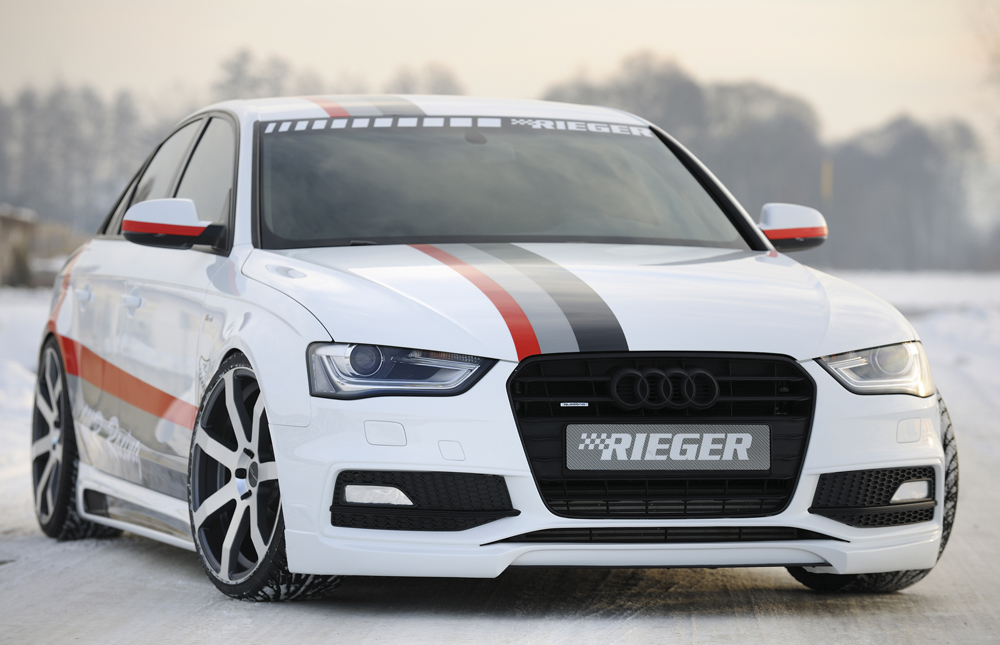 Achteraanzet Audi A4 B8 Rieger