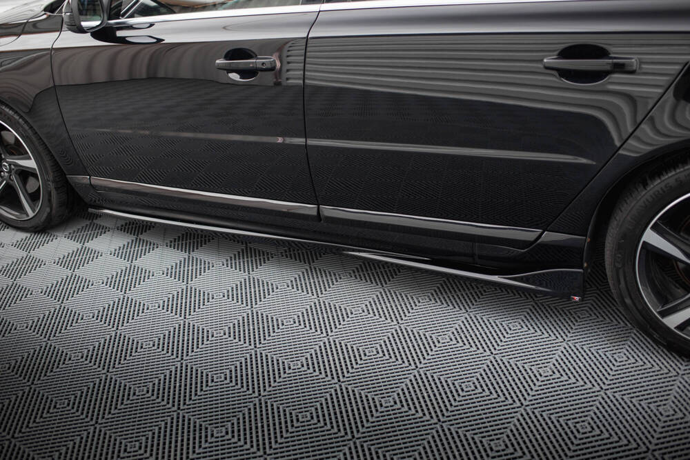 Zijskirts Volvo S80 Maxton Glans Zwart