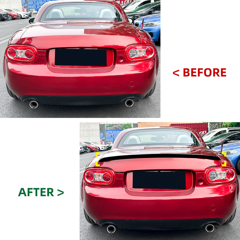 Achterspoiler  Mazda MX-5 (NC) 2005-2015 (ABS Glanzend zwart)