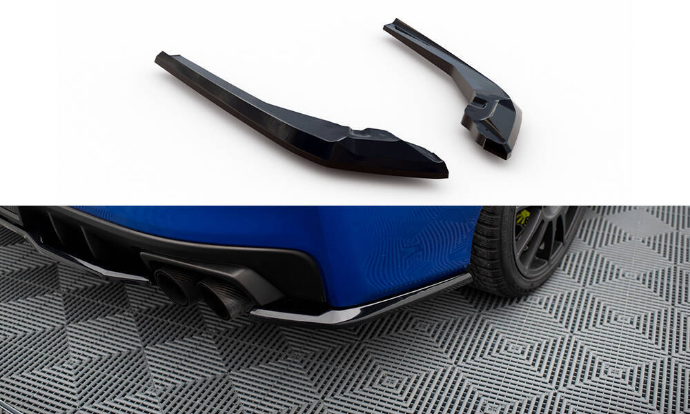 Zijdiffuser V.2 Subaru Impreza WRX STI GK Maxton Glans Zwart