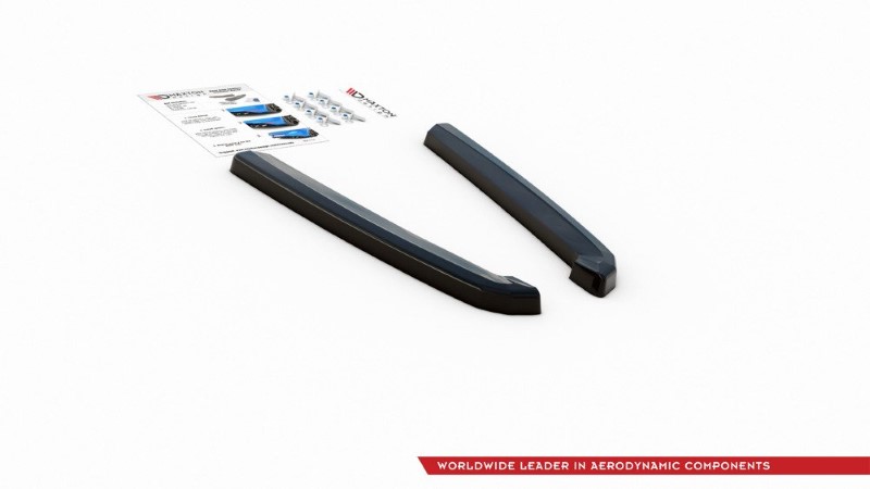 Zijdiffuser Audi A7 C8 S-Line Maxton Glanzend Zwart