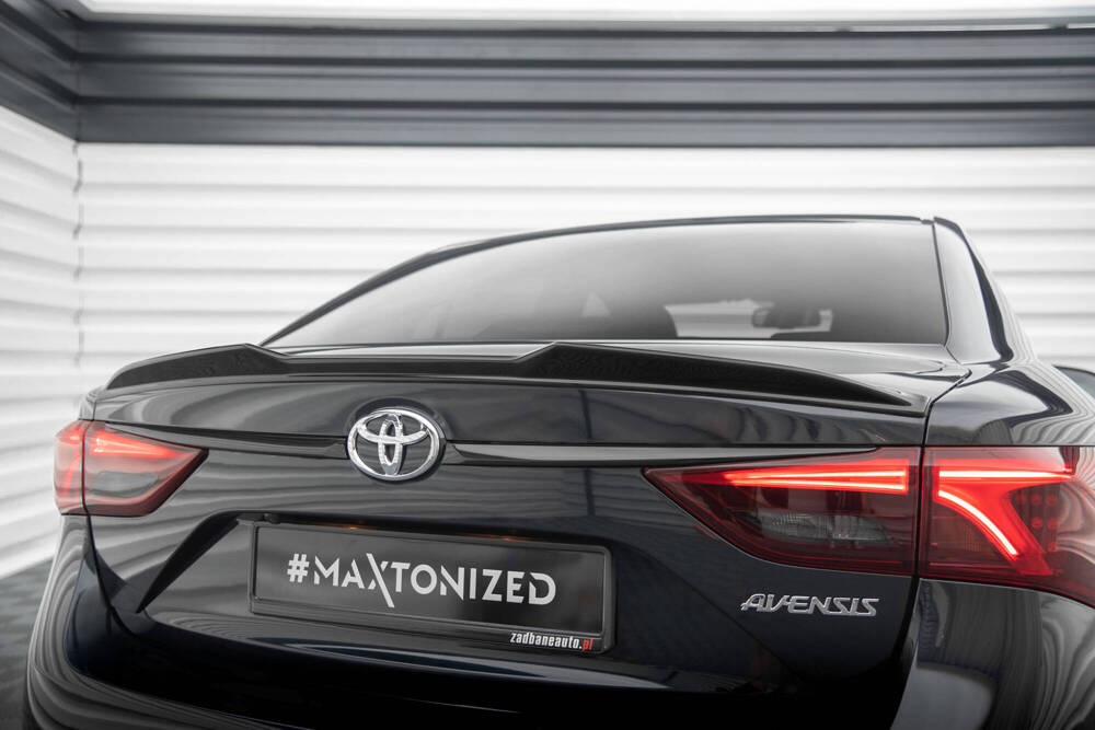 Spoiler Toyota Avensis Sedan FL Maxton Glans Zwart