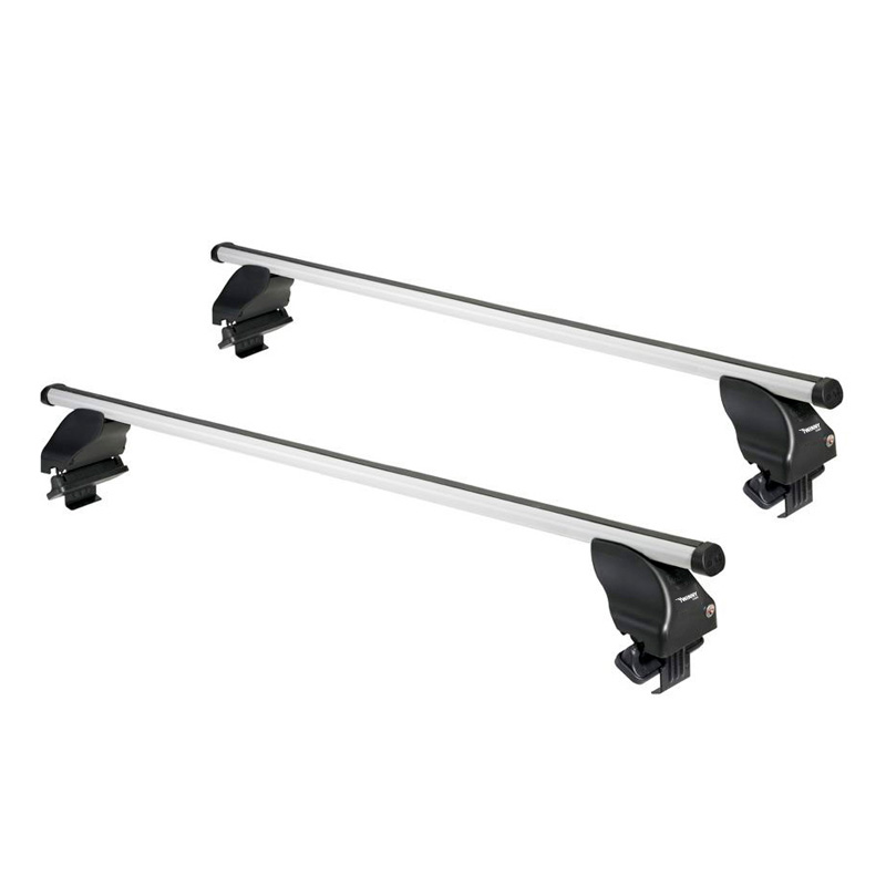 Dakdragerset Twinny Load Aluminium A21 semi pasvorm (voor auto's zonder dakreling)