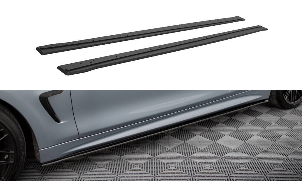 Zijskirts Street Pro BMW 4 Coupe M Pakket F32 Maxton