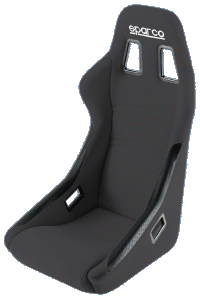 Kuipstoel Sparco "Speed" Stof zwart/Jacquard