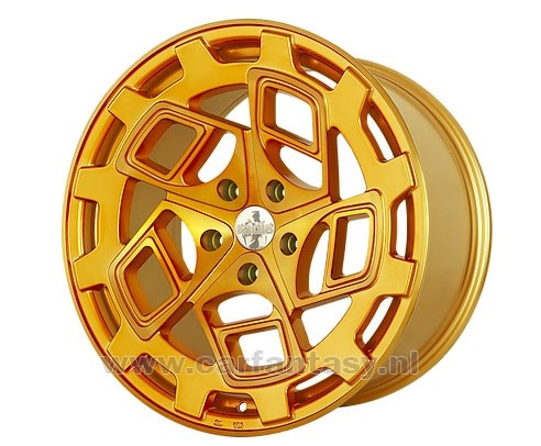 RADI8 CM9 10.0x19 5x112 45 Brushed Gold 66,6 Velgen