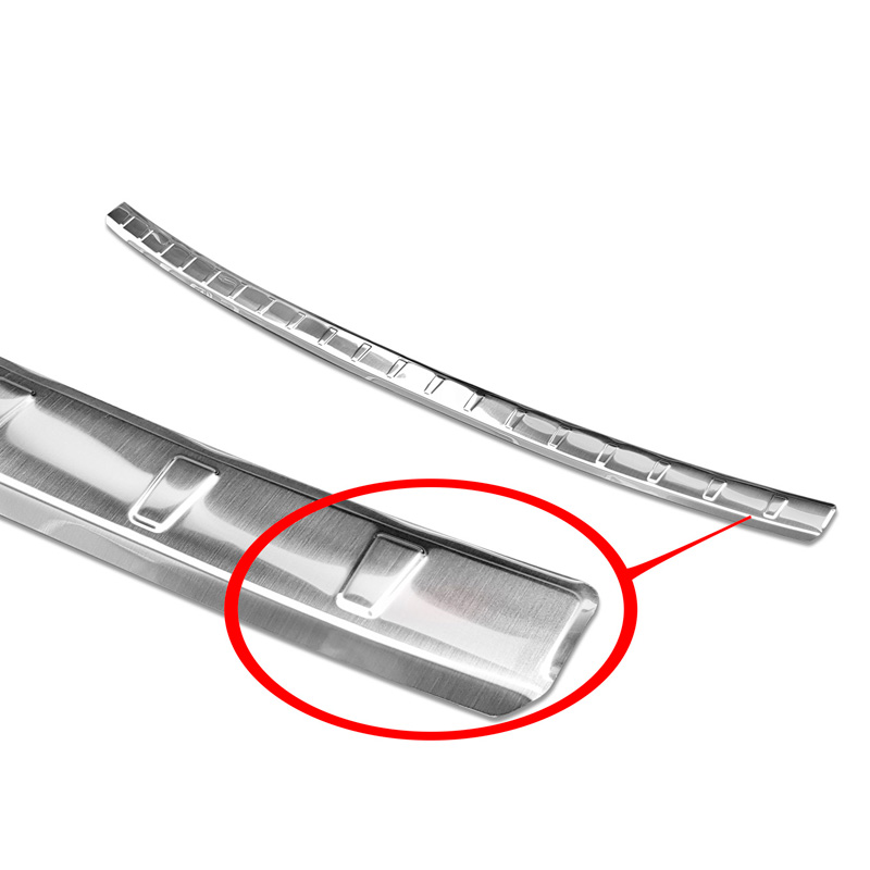 RVS Achterbumperprotector  Audi A1 (GB) Sportback 2018- 'Ribs'
