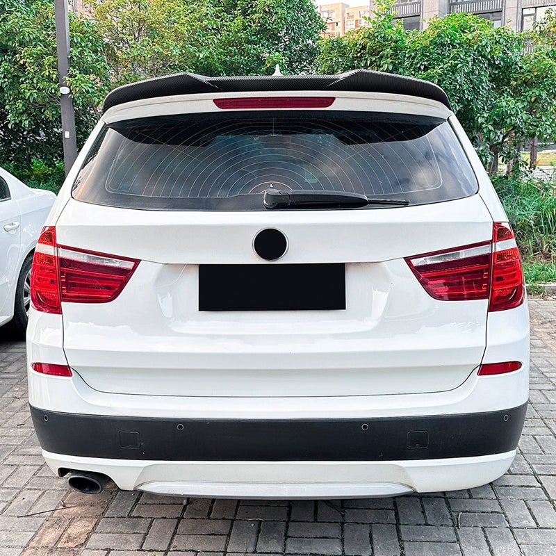Dakspoiler  BMW X3 (F25) 2010-2017 (ABS Glanzend zwart)