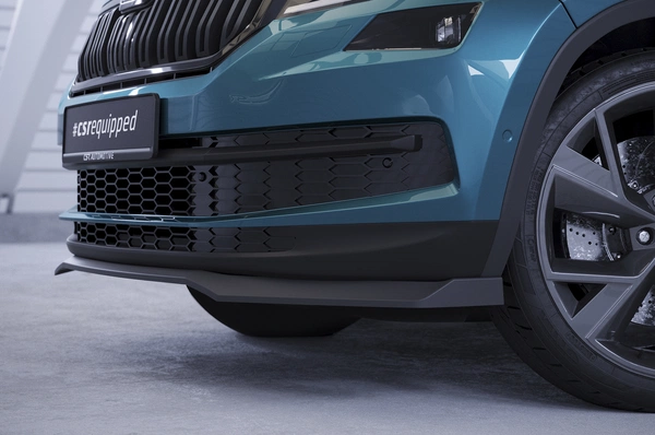 Voorspoiler Skoda Kodiaq glans zwart