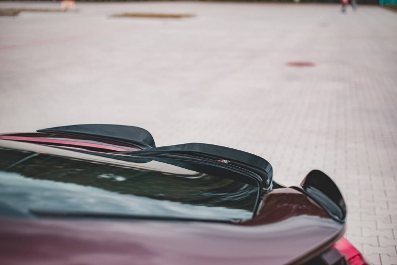 Set van Spoilercaps BMW I8 Glanzend Zwart Maxton