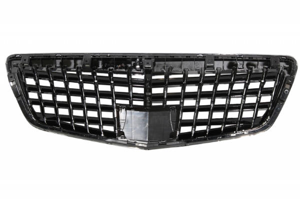Grill Mercedes S-Klasse W221 11-13 GT Glans Zwart/Chroom