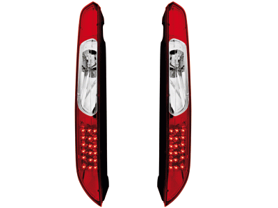 Luces traseras Ford Focus 04-.. 5 drs. LED rojo/claro