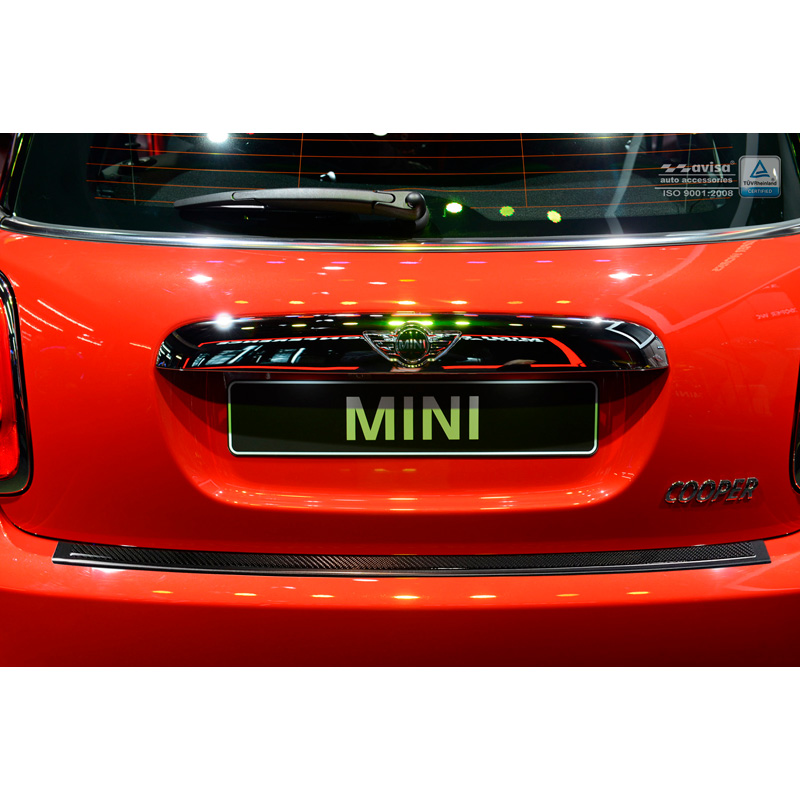RVS Achterbumperprotector 'Deluxe' Mini One/Cooper F56 3-deurs 3