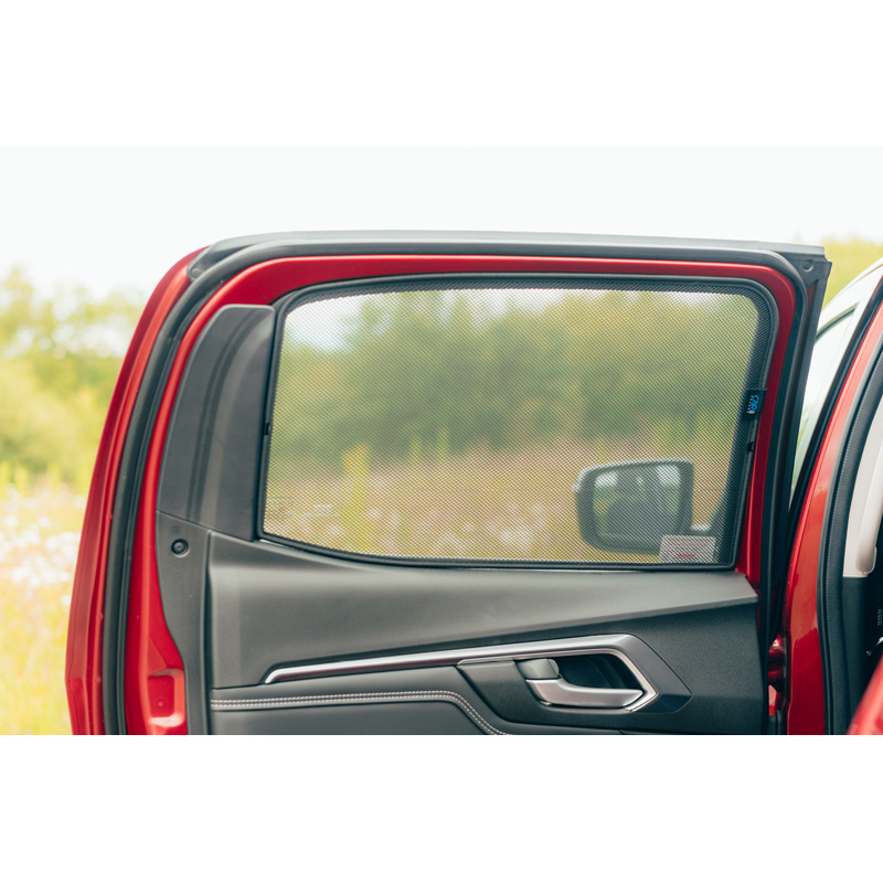 Set Car Shades (achterportieren)  Isuzu D-Max 4 deurs 2019- (2-delig)