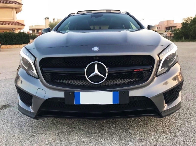 Mercedes GLA X156 14-16 GLA45 Design Zwart