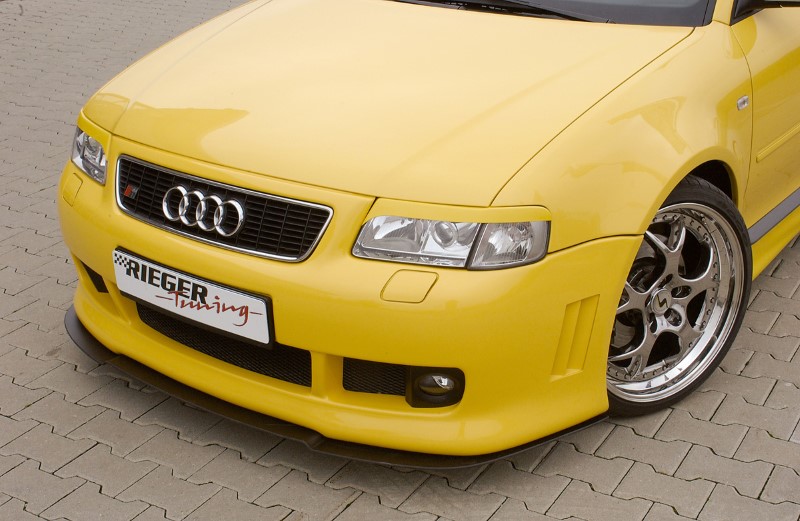 Spoilerzwaard voor Voorbumper Audi S3 ABS Rieger