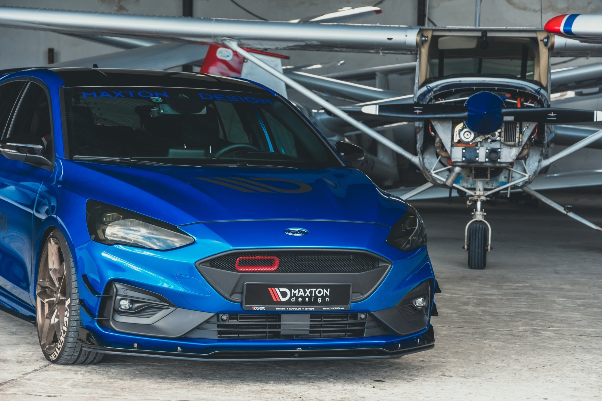 Front Racing Splitter Ford Focus Mk4 St-line Maxton