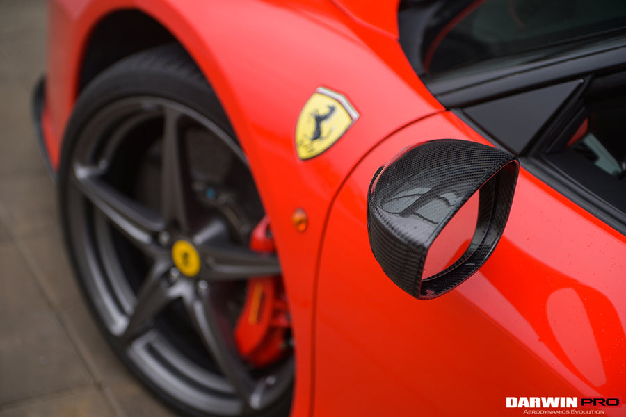 Ferrari 458 Coupe/Spyder/Speciale Carbon Fiber Spiegels 2010-2015