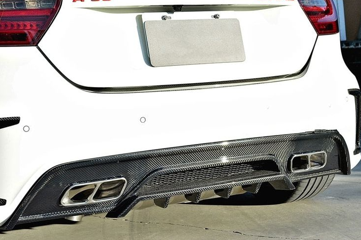 Carbon Diffuser B-Style Mercedes A45 AMG W176 2012-2018