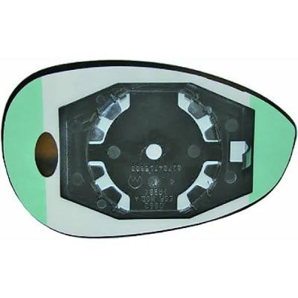 Spiegelglas links FIAT 500 07->>
