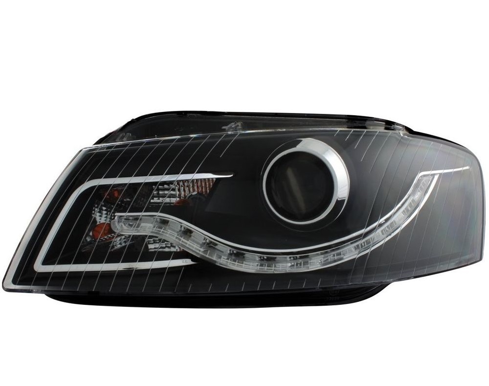 Faros Audi A3 8P LED Los ojos del Diablo Dayline negro